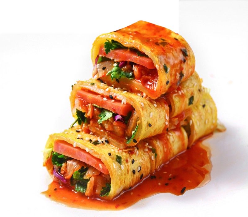 國民小吃“烤冷面”，每天吃都不膩~